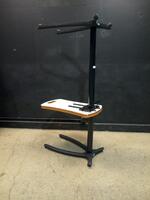 LOT OF HILL-ROM OVERBED TABLES