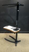 LOT OF HILL-ROM OVERBED TABLES