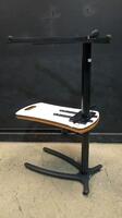 LOT OF HILL-ROM OVERBED TABLES