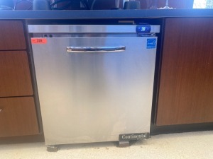 CONTINENTAL SW27NS5 UNDER COUNTER SS REFRIGERATOR