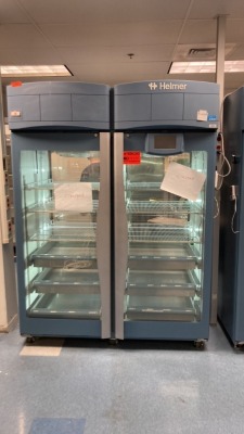 HELMER IPR456 PASS THROUGH BLOOD BANK REFRIGERATOR