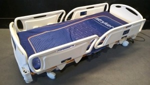 STRYKER FL28C HOSPITAL BED WITH HEAD AND FOOT BOARDS