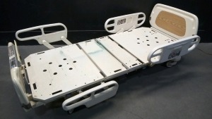 STRYKER SECURE 3000 HOSPITAL BED WITH HEAD AND FOOT BOARDS (BED EXIT, SCALE)