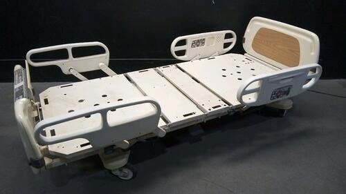 STRYKER SECURE 3000 HOSPITAL BED WITH HEAD AND FOOT BOARDS (BED EXIT, SCALE)