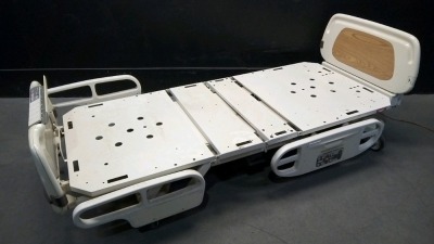 STRYKER SECURE 3000 HOSPITAL BED WITH HEAD AND FOOT BOARDS
