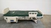 STRYKER EPIC 2030 (SQUARE RAILS) HOSPITAL BED WITH HEAD AND FOOT BOARDS (BED EXIT, SCALE)