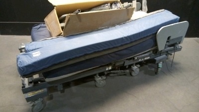 BURKE, INC. TRI FLEX II HOSPITAL BED WITH TRI-FLEX TRAPEZE