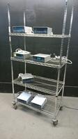 SCALE-TRONIX 4002 LOT OF INFANT SCALE DISPLAY UNITS (NO CART)