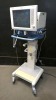 DRAGER EVITA XL VENTILATOR WITH C02 CABLE ON ROLLING STAND (SW 7.06)(SN DRPB-0058)