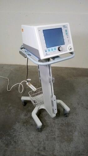 RESPIRONICS BIPAP VISION VENTILATORY SUPPORT SYSTEM ON ROLLING STAND