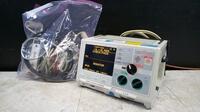 ZOLL M SERIES BIPHASIC DEFIB WITH PACER, ANALYZE, ECG, SPO2, CABLES (ECG, SPO2), PADDLES, BATTERY