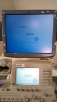 GE LOGIQ 9 ULTRASOUND SYSTEM WITH 3 PROBES (10L, 7L, 3.5C)(DOM 11/04)