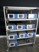 ICU MEDICAL PLUS 2 LOT OF CONTINUOUS CARDIAC OUTPUT COMPUTER (QTY 10)