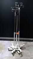 LOT OF IV POLES