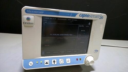 ORIDION MEDICAL MICROSTREAM/CAPNOSTREAM 20 PATIENT MONITOR