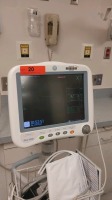 GENERAL ELECTRIC DASH 4000 PATIENT MONITOR WITH MASIMO ON CART