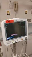 GENERAL ELECTRIC DASH 4000 PATIENT MONITOR WITH MASIMO ON CART