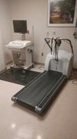 GENERAL ELECTRIC CASE P2 STRESS TEST SYSTEM WITH T2100 TREADMILL