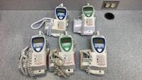 WELCH ALLYN SURETEMP PLUS 901053 THERMOMETER (LOT OF 5)