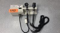 WELCH ALLYN 767 OTO/OPTHALMOSCOPE WITH HEADS