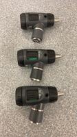 WELCH ALLYN 23810 OPTHALMOSCOPE HEAD (LOT OF 3)