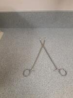 LOT OF ASSORTED SCISSORS AND CLAMPS