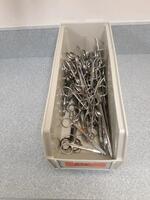 LOT OF ASSORTED SCISSORS AND CLAMPS