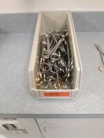 LOT OF ASSORTED SCISSORS AND CLAMPS