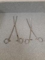 LOT OF ASSORTED SCISSORS AND CLAMPS