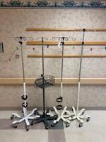 LOT OF 4 IV POLES