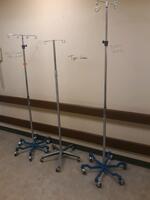 LOT OF 3 IV POLES