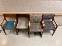 LOT OF 4 PATIENT ROOM CHAIRS