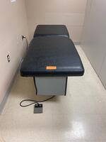 HILL ADJUSTABLE EXAM TABLE WITH FOOT SWITCH