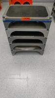 LOT OF 5 SURGICAL STEP STOOLS