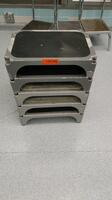 LOT OF 5 SURGICAL STEP STOOLS