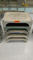 LOT OF 5 SURGICAL STEP STOOLS