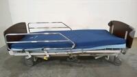 STRYKER FL23P HOSPITAL BED WITH HEAD AND FOOT BOARDS