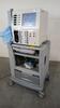 ALCON SURGICAL ACCURUS 800CS PHACO SYSTEM WITH FOOTSWITCH ON ROLLING STAND