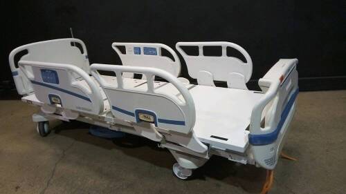 STRYKER SECURE 3005 S3 HOSPITAL BED WITH HEAD & FOOTBOARD (CHAPERONE WITH ZONE CONTROL, BED EXIT, SCALE) (IBED AWARENESS)