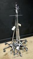 LOT OF IV POLES