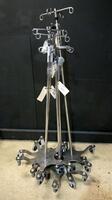 LOT OF IV POLES