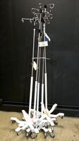 LOT OF IV POLES