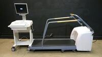 GE CASE STRESS TEST WORKSTATION WITH T2100 TREADMILL