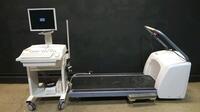 GE CASE STRESS TEST WORKSTATION WITH TREADMILL