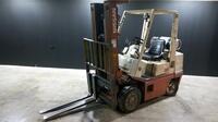 NISSAN 50 FORKLIFT (48132 HOURS) (PROPANE TANK NOT INCLUDED)