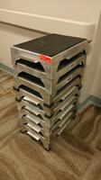 MID CENTRAL MEDICAL LOT OF (7) SURGICAL STEP STOOLS