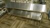 (1) SHELF STAINLESS STEEL PREP TABLE