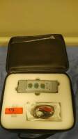 MEDTRONIC 5348 SINGLE CHAMBER TEMPORARY PACEMAKER WITH LEADS, CASE