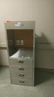 STERIS AMSCO O.R. STORAGE CONSOLE O.R. DESK UNIT