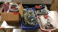 LOT OF PATIENT MONITOR CABLES